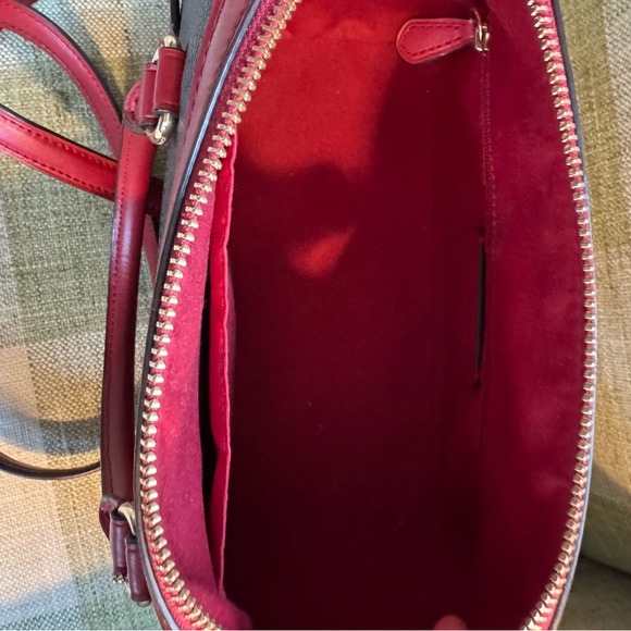 Coach Rowen Satchel Bag in Signature Canvas - Picture 6 of 7